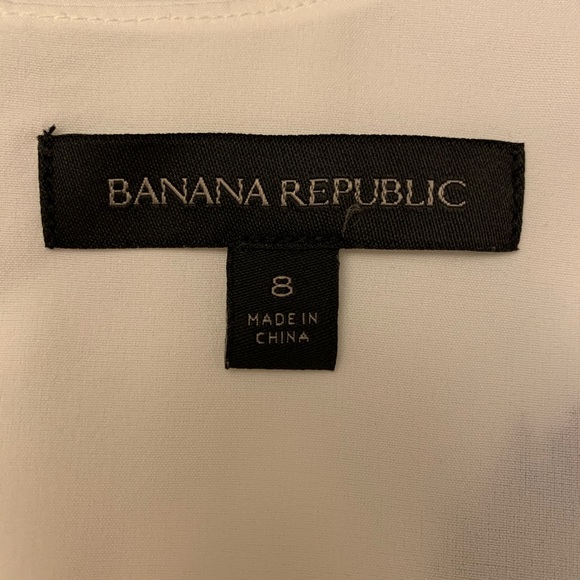 Banana Republic Lined Dress w/Sheer Sleeves - Picture 5 of 6